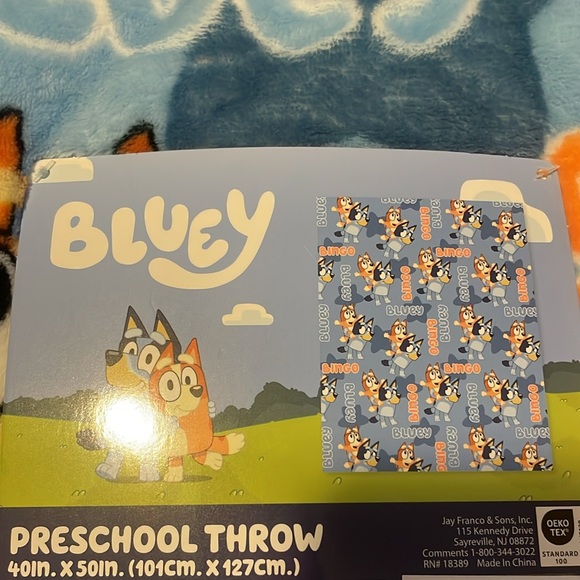 Bluey and Bingo blanket - Picture 2 of 2